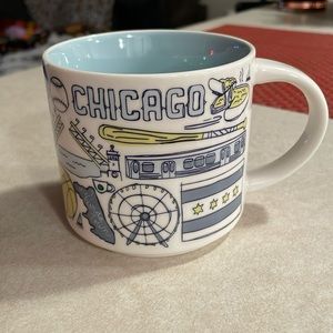 You are here, Chicago Starbucks mug